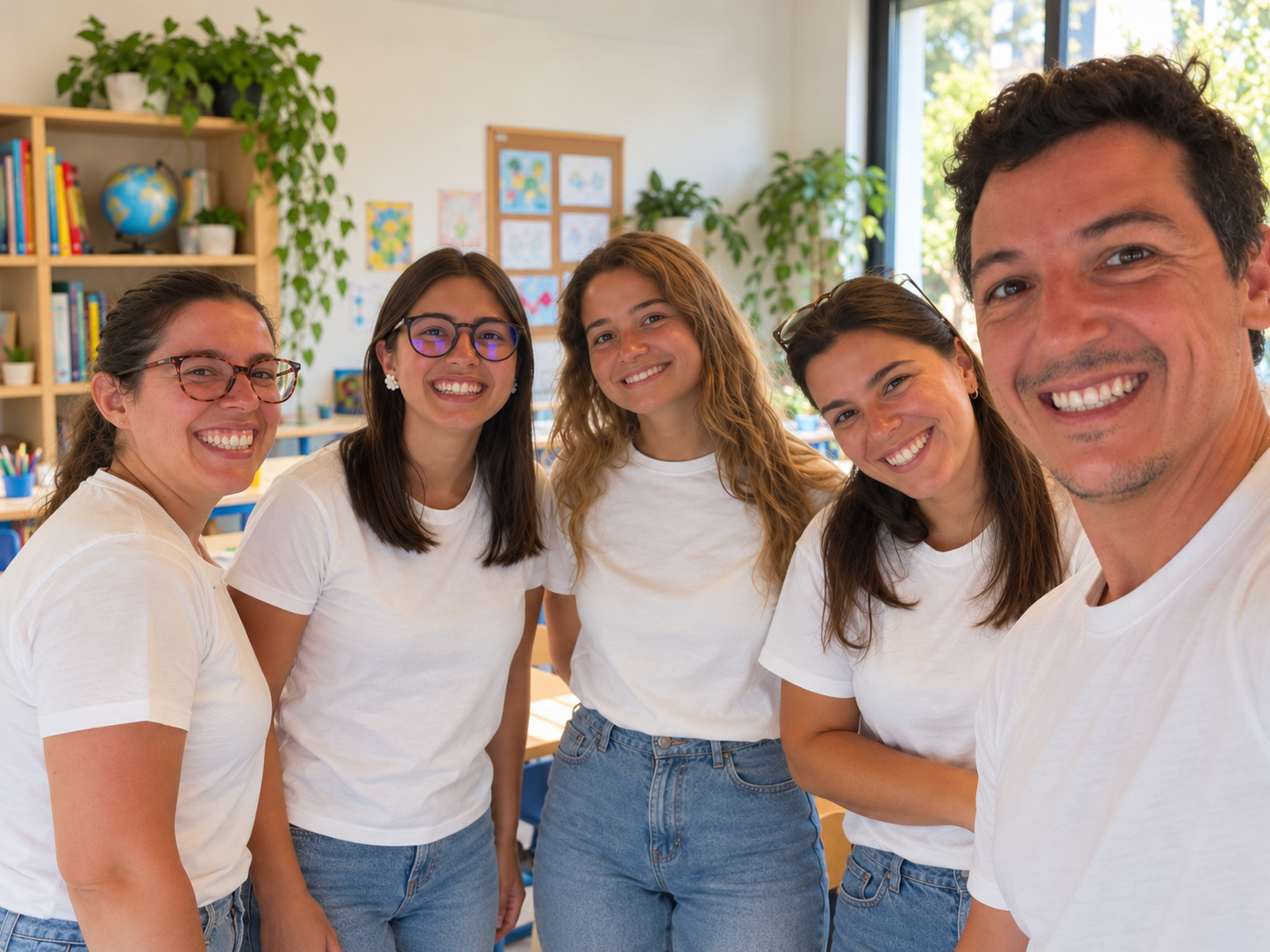 Equipa de apoio escolar na Figueira da Foz, no Happy Institute of Learning