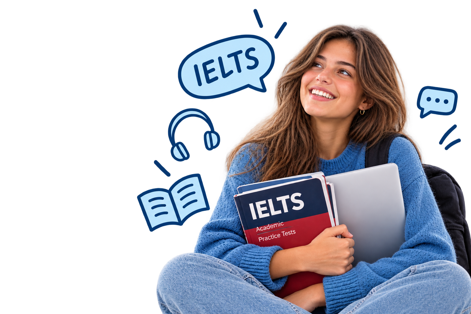 Preparação para o exame IELTS de inglês na Happy Institute of Learning