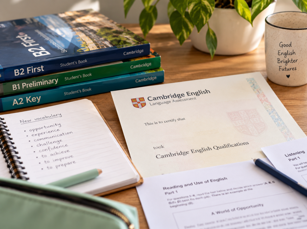 exames Cambridge English